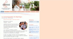 Desktop Screenshot of ademas-alsace.com