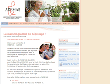 Tablet Screenshot of ademas-alsace.com